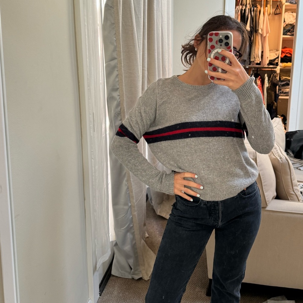 Brandy Melville Timeless Gray Sweater